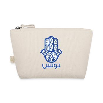 Hand of fatma Tunisia - kamssa - Organic Pouch - nature - Front