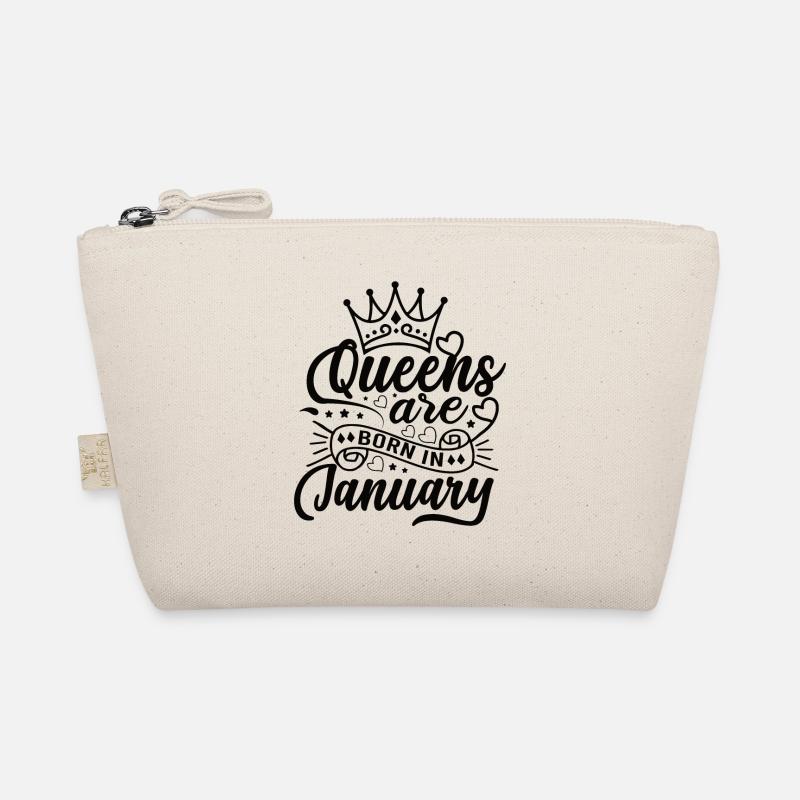 Frau Geburtstag Januar Geschenk Mädchen Freundin Bio-Täschchen