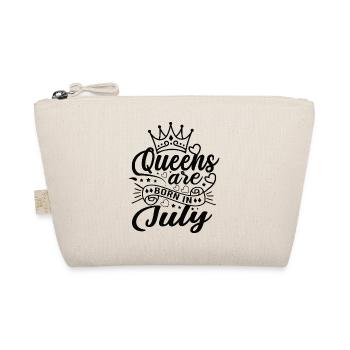 Woman Birthday July Gift Girl Girlfriend - Organic Pouch - nature - Front