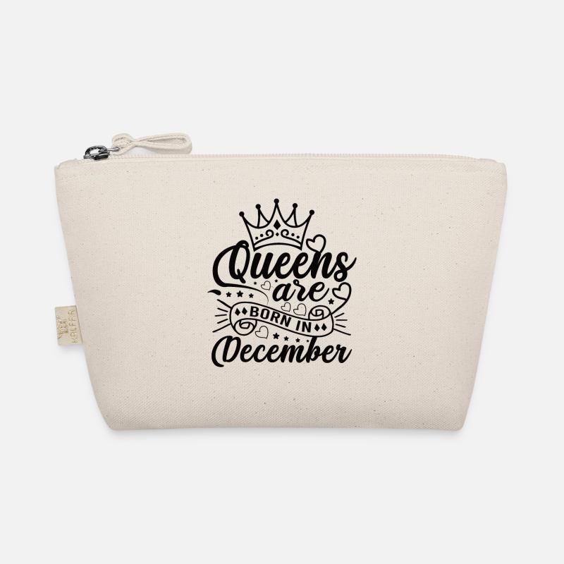 Frau Geburtstag Dezember Geschenk Mädchen Freundin Bio-Täschchen