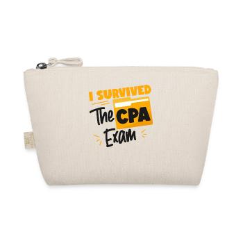 Accountant Bookkeeper Accounting - Organic Pouch - nature - Front
