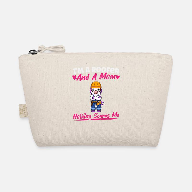 I'm A Roofer And A Mom Nothing Scares Me Bio-Täschchen