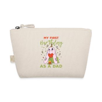 My first Bday as Father's pregnancy - Organic Pouch - nature - Front