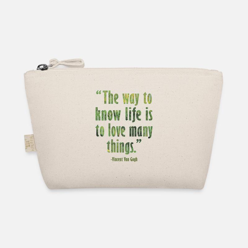Citation d’art positif par Van Gogh Design Trousse biologique