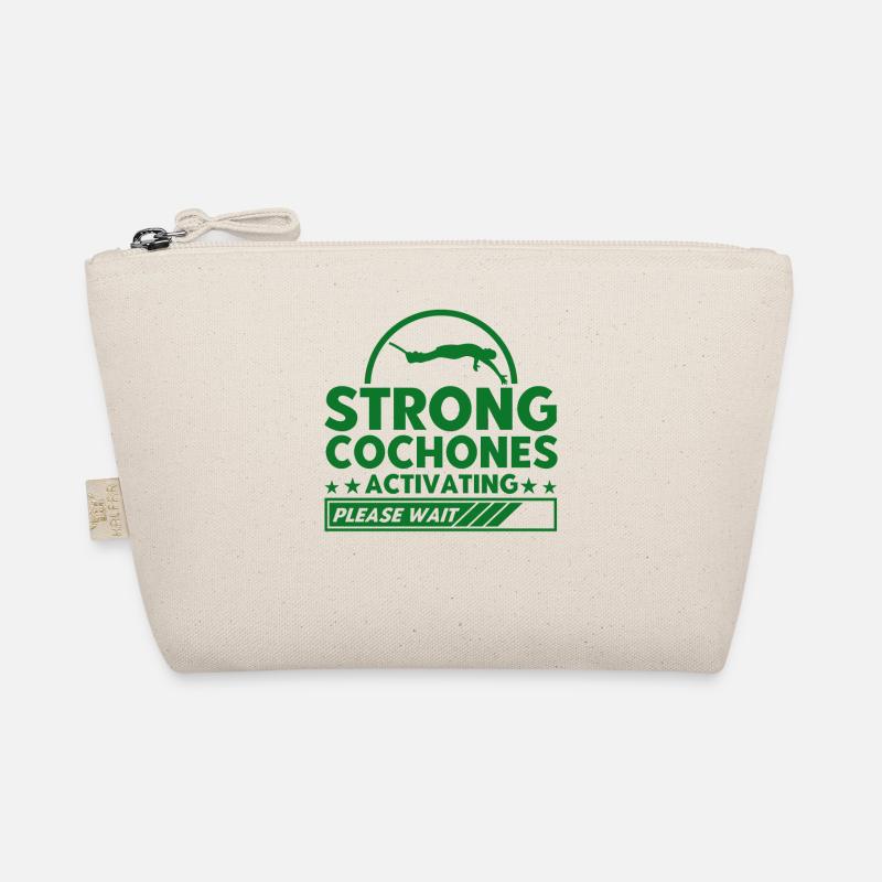 Bungee Sprung Bungee Springen Extremsport Geschenk Bio-Täschchen