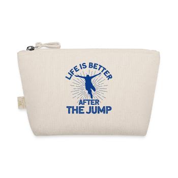 Extreme Sports Bungee Springer Bungee Jump Gift - Organic Pouch - nature - Front