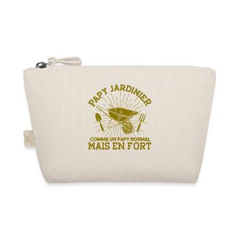 Schrebergarten Garten Hobbygärtner Geschenk - Bio-Täschchen - Natur - Vorne