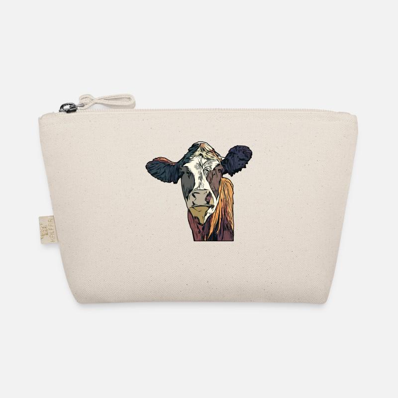 Éleveur Bovins Tête d’animal Motif Impression avec Bull Trousse biologique