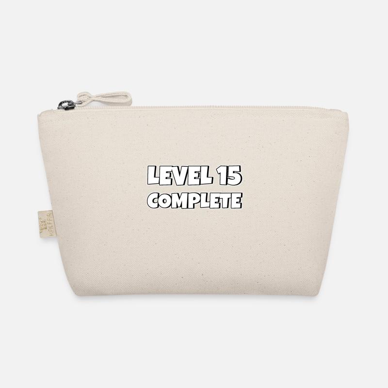 Level 15 Complete Birthday Gift 15 Years Organic Pouch