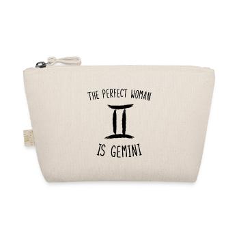 The perfect woman is gemini - Trousse biologique - nature - Devant