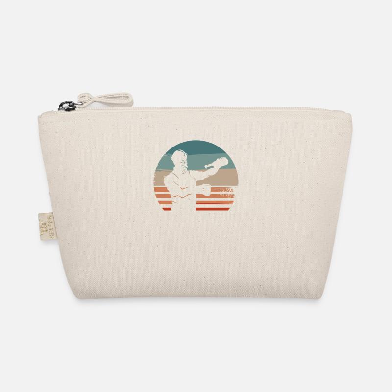 Retro Vintage Classic Bartender Bartending Bio-Täschchen