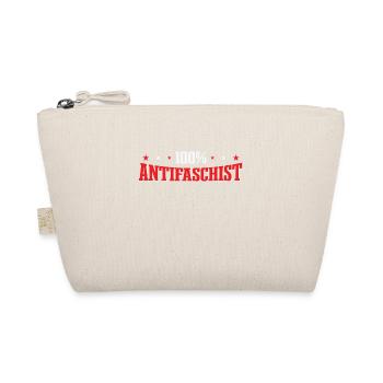 Punk Rock Antirassismus, gegen Rassismus - Bio-Täschchen - Natur - Vorne