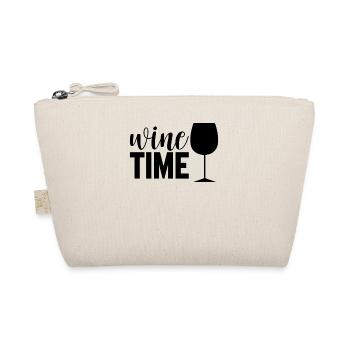 Wine Time - Organic Pouch - nature - Front