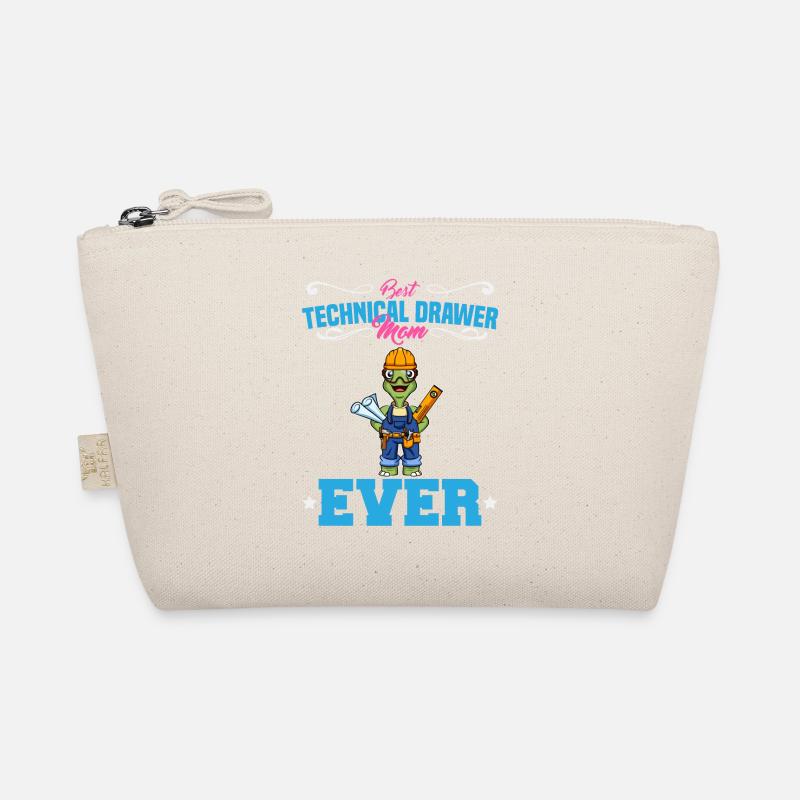 Best Technical Drawer Mom Ever Funny Archtect Gift Bio-Täschchen