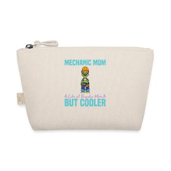 Maman mécanicienne comme une maman régulière mais plus cool - Trousse biologique - nature - Devant