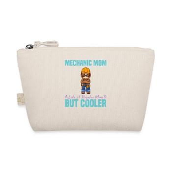 Maman mécanicienne comme une maman régulière mais plus cool - Trousse biologique - nature - Devant