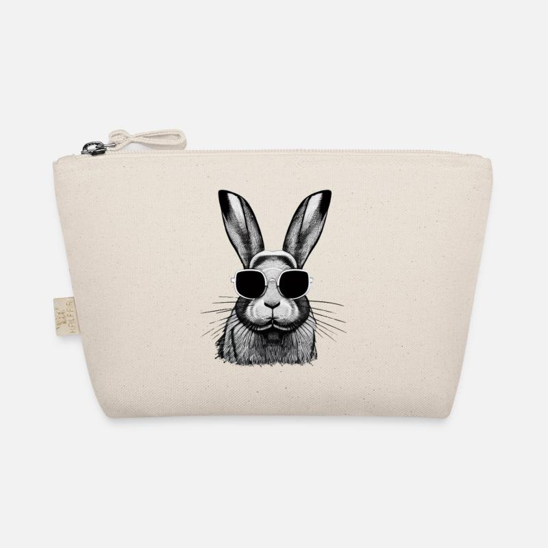 Rabbit Pet Pet Cool Lunettes de soleil Design Trousse biologique
