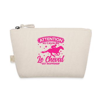 Cadeau Cavalier Cavalier Cheval - Trousse biologique - nature - Devant