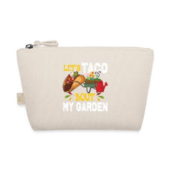 Let's Taco Bout Mein Garten Gartenarbeit - Bio-Täschchen - Natur - Vorne