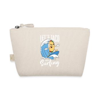 Let's Taco Bout Surfing Lover - Organic Pouch - nature - Front