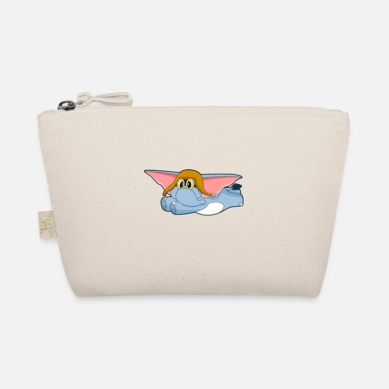 Elephant Pilot Pilot Cap Organic Pouch