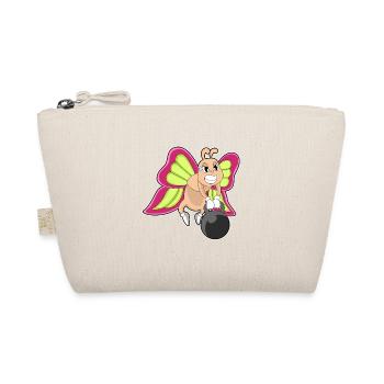 Bodybuilding papillon avec haltères - Trousse biologique - nature - Devant