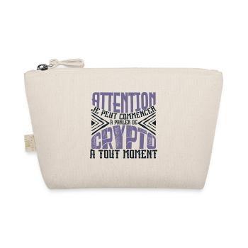Avertissement, crypto à tout moment. - Trousse biologique - nature - Devant