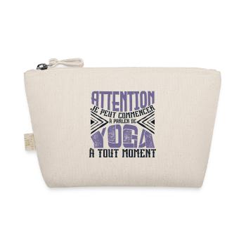 Avertissement, Yoga à tout moment. - Trousse biologique - nature - Devant