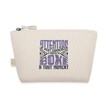 Avertissement, Boxe à tout moment. - Trousse biologique - nature - Devant