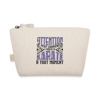 Avertissement, Karaté à tout moment. - Trousse biologique - nature - Devant