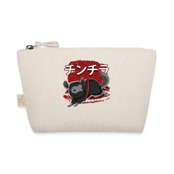 Ninja Chinchilla - Organic Pouch - nature - Front