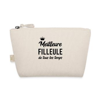 Filleul , Filleule , Parrain , Marraine , Bébé - Trousse biologique - nature - Devant