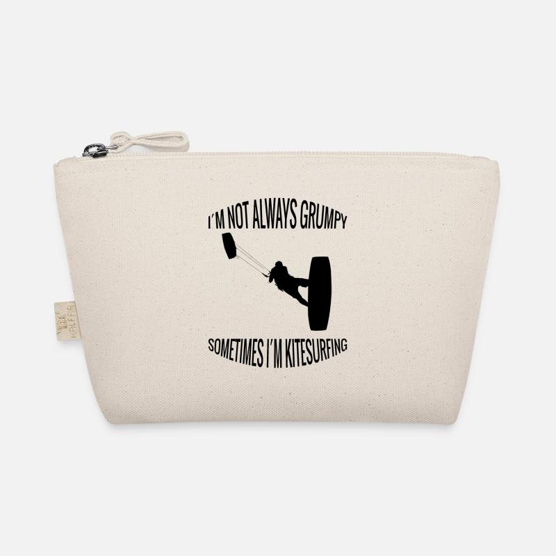 Kitesurfer Geschenk Windsurfer Surfen Windsurfing Bio-Täschchen