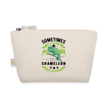 Chameleon Gift Chameleon - Organic Pouch - nature - Front