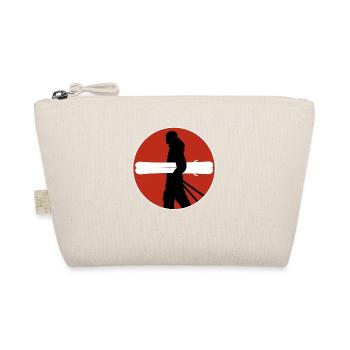 Alpine winter sports ski mountains alps slope - Organic Pouch - nature - Front