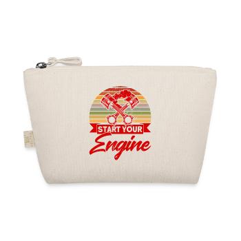 Car Racing Drag Racer Drag Race Gift - Organic Pouch - nature - Front