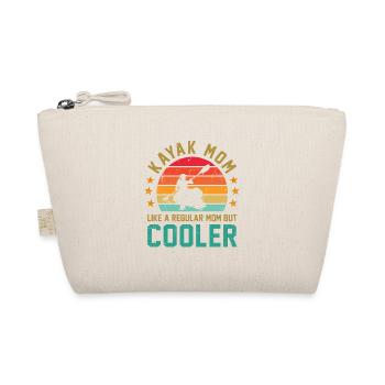Kayak Mom Like A Regular Mom But Cooler Canoe Rowi - Bio-Täschchen - Natur - Vorne