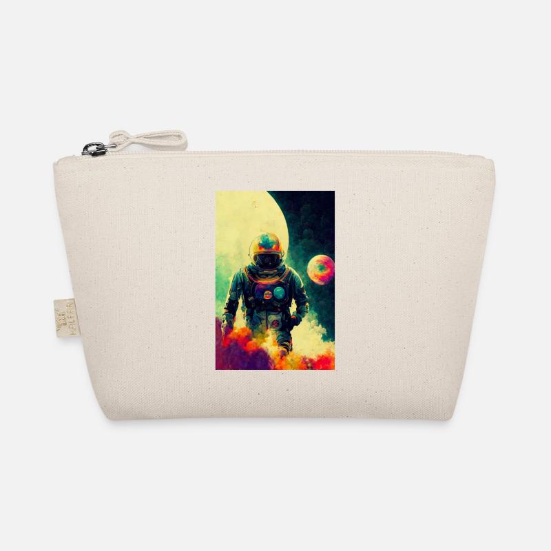 Astronaut Grunge-Style Candy-Pop - Bio-Täschchen - Natur