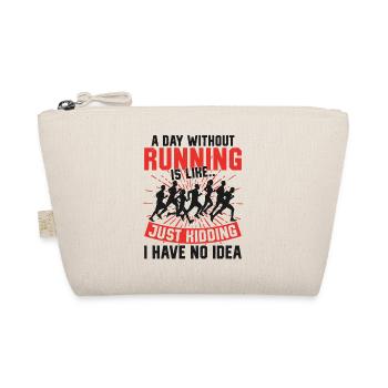 Running Runner Half Marathon - Bio-Täschchen - Natur - Vorne