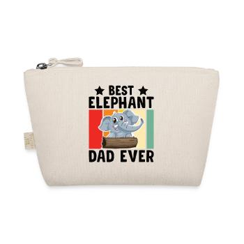 Elephant Father Zookeeper Idée cadeau - Trousse biologique - nature - Devant