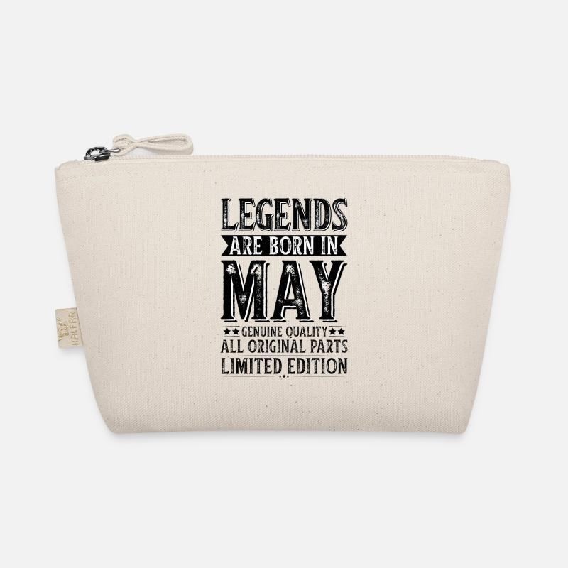 Birthday May Gift - Organic Pouch - nature