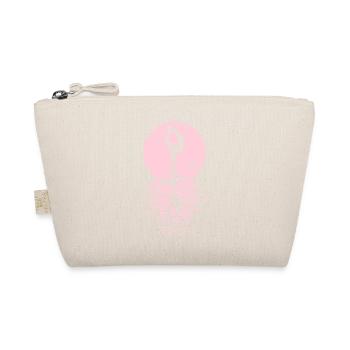 Figure Skating Club Girl Figure Skating - Organic Pouch - nature - Front