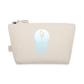 Figure Skating Club Girl Figure Skating - Organic Pouch - nature - Front