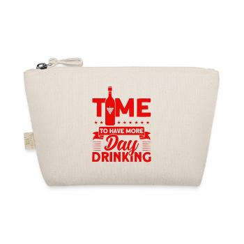 Wine Glasses Day Drinking Party Gift - Organic Pouch - nature - Front