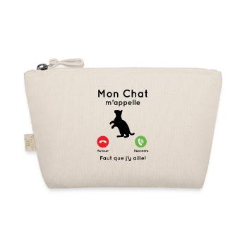 Mon chat m'appelle - Trousse biologique - nature - Devant