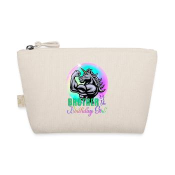 Frère de Birthday Girl Unicorn Boys Bro - Trousse biologique - nature - Devant