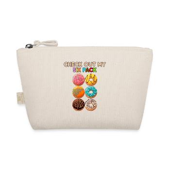 Check Out My Six Pack Donut Foodie Donut Gym Lover - Organic Pouch - nature - Front