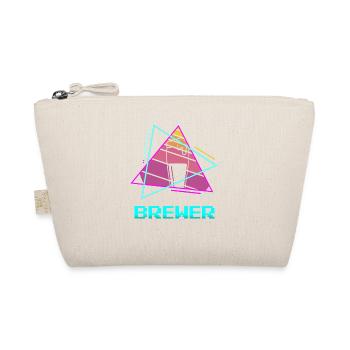 Retro Brewer Beer Brewing - Organic Pouch - nature - Front