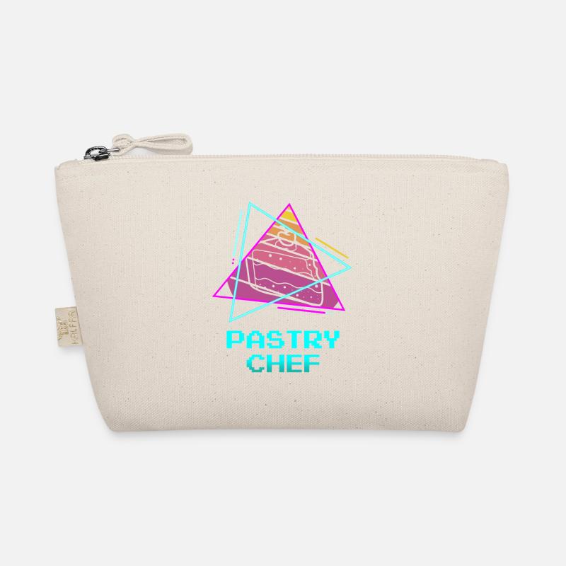 Retro Pastry Chef Pastries - Bio-Täschchen - Natur