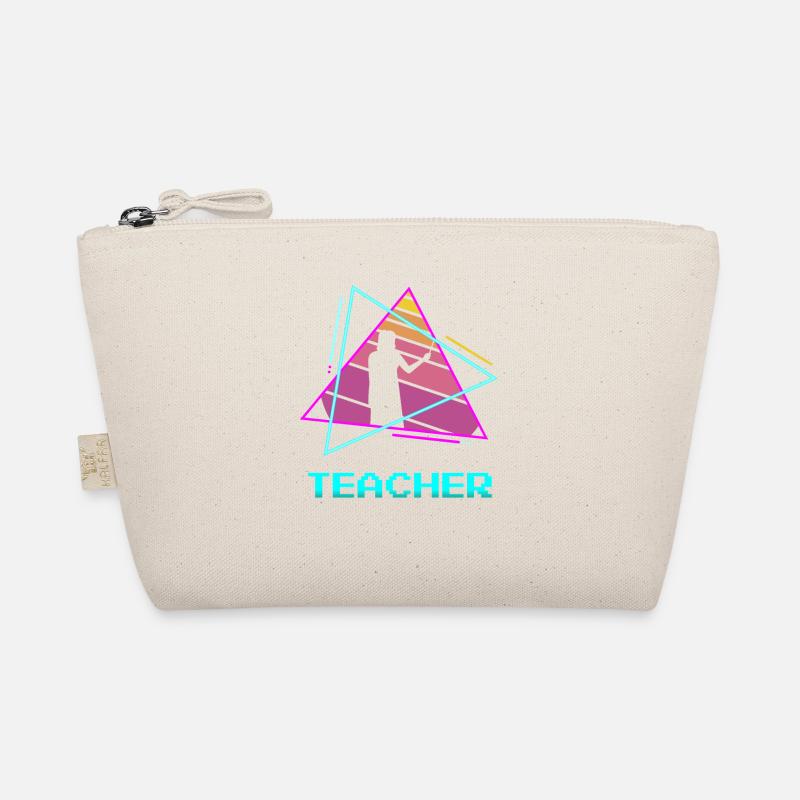 Retro Teacher Professor Teaching Bio-Täschchen